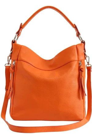 AmbraModa GLX3 - dames handtas schoudertas hobo bag van echt leer
