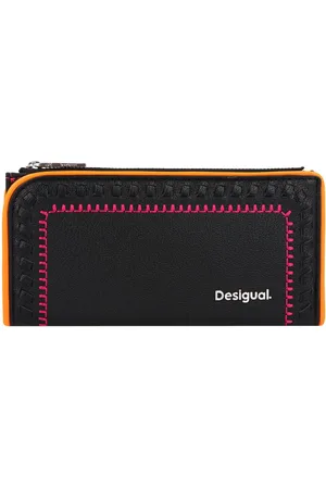 Desigual Portemonnee Ines Long Wallet Zwart