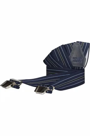 Pierre Mouton Narbonne Bretel - Bretels - Volwassenen - Heren - - 140cm - 3 brede clips - XL - XXL