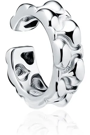 Zilver Ear Cuff - Rhodium Plated Cuff Earring - Silver 925 - Unique Design - Amona Jewelry