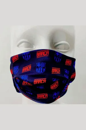 FC Barcelona Barça-Fold Mondmasker wasbaar volwassenen - met licentie