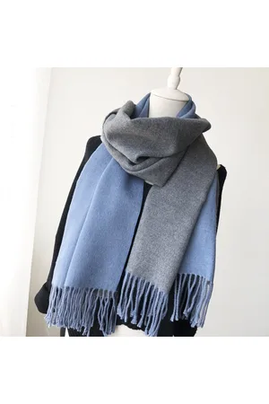 Lazy Cat Sjaal Dames - Soft Comfort - Blue/Grey