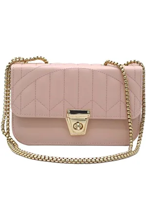 Merkloos Tas Dames - Kettinkje - PU Kunstleer - 19x11,5x6 cm
