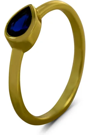 Silventi 9SIL-22688 Zilveren Ring - Dames - Zirkonia - Druppel - - 5,2 x 7,6 mm