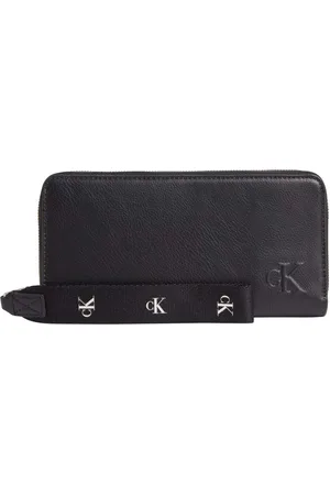 Calvin Klein Ultralight za portemonnee zwart met polsband - dames
