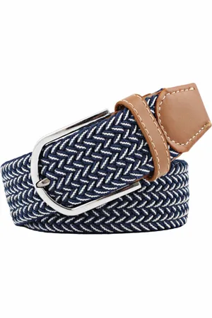 Fako Fashion Elastische Gevlochten Riem - Damesriem - Herenriem - Canvas - Elastisch - Gevlochten - 105cm - 33mm