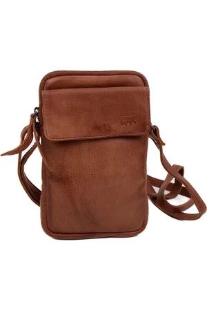 Bear Design Telefoontasje / Crossbodytas Dames - Leer - Igor