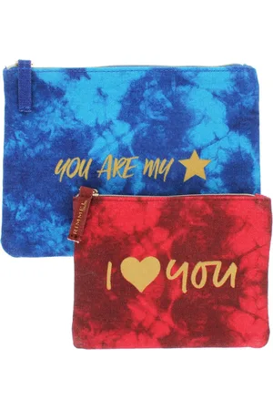 Rimmel London Rimmel Toiletry Bag Red & Blue - 15 x 12 cm + 20 x 15 cm