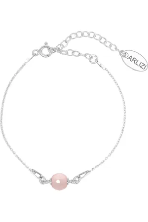 ARLIZI 2042 Armband rozenkwarts - sterling - 19 cm