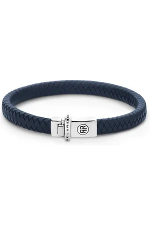 Rebel & Rose Small Braided Navy RR-L0150-S-17.5 cm