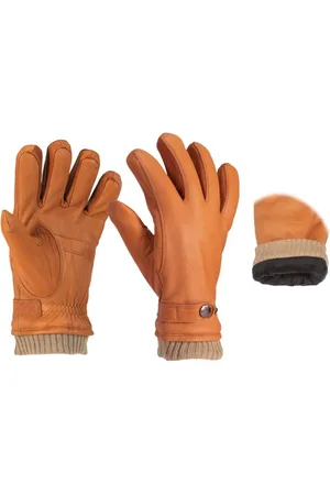 Merkloos Mutka luxe heren handschoenen | Hertenleder |