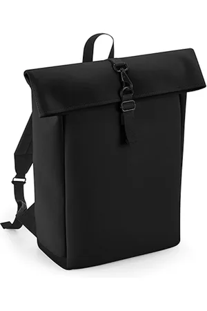 BagBase Matte PU Roll-Top Backpack - 12 Liter