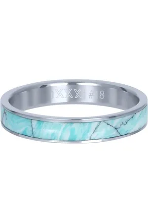 Ixxxi Invulring Paradise R03705 Green, Pink of Blue (4MM)