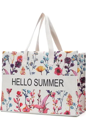 Merkloos Strandtas voor dames, XXL, shopper, schoudertas, canvas, strandtas, grote strandtas, 48 liter, met ritssluiting