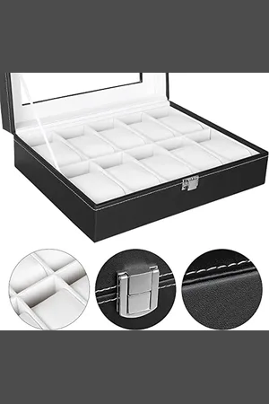 Merkloos Horlogedoos \ horloge opbergbox | kijkdoos | horlogedoos | Horlogekist - watch box jewelry box