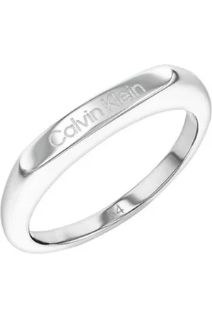 Calvin Klein CJ35000187B Dames Ring - Minimalistische ring
