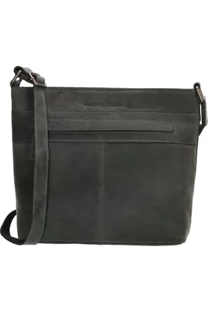 Hide & Stitches Idaho Crossbody Schoudertas - 100% Leder
