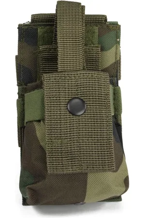 101inc Molle pouch PMR klein - Woodland Camo