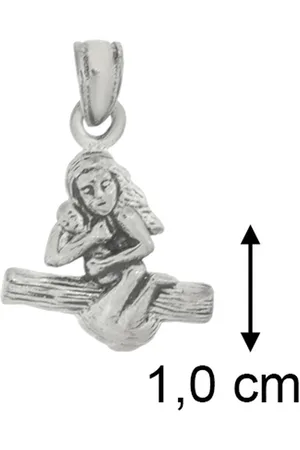 Blinx Jewels Hanger - - Vrouw met baby op boomstam - PZ0663B