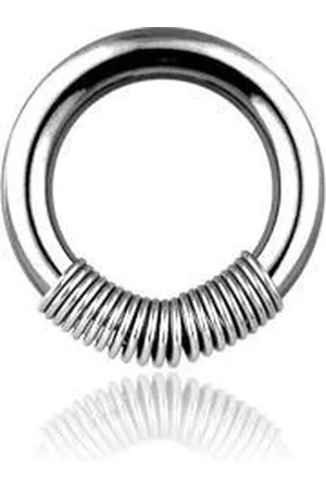 LMPiercings NL Piercing ring met Veer 2 mm