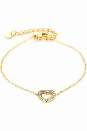 MICHELLE Armband Heart - - Armband - 16 + 3 cm