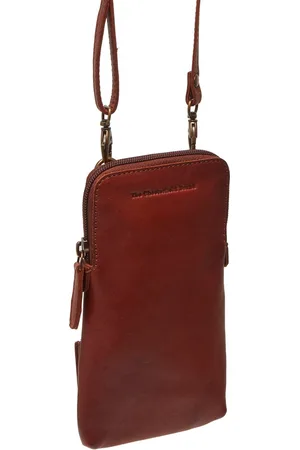 Chesterfield Leren Telefoontasje Cognac Cuba