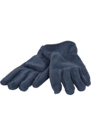 P&T Handschoenen Kinderen - Micro Fleece - Donker - 3-4j