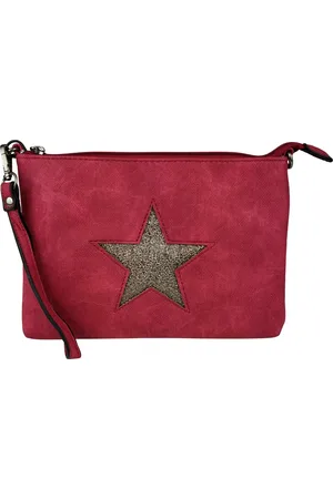 Merkloos Crossbody clutch ster Mandoline