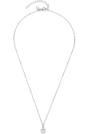 Leonardo Dames ketting edelstaal glas steen One Size 32023827