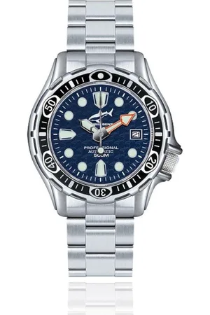 Chris Benz Dames, Heren, Unisexhorloge CB-500A-B-MB automatisch, duikershorloge