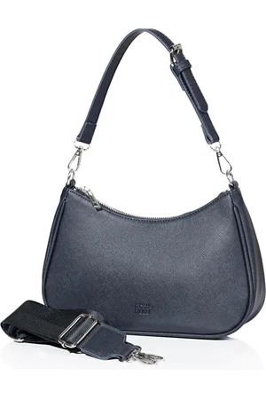 Merkloos Schoudertas voor dames, met 2 schouderriemen om te wisselen, praktische crossbody tas met brede riem, of elegante Y2K schoudertas voor dames met smalle riem