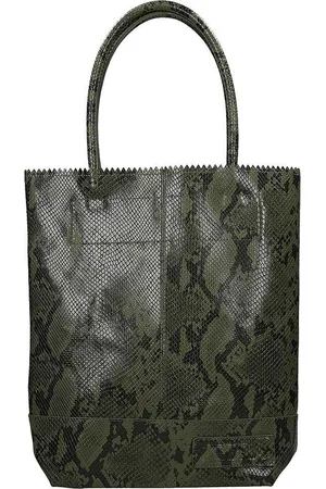 Zebra Trends Natural Bag shopper army snake
