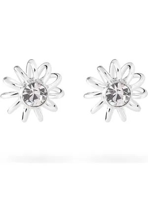 JUULRY Kristal Bloem Oorknopjes 925