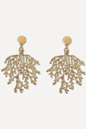 Margot Bardot Emily Gold. - Statement oorbellen - Roestvrij staal - Goudkleurig - Oorbellen dames