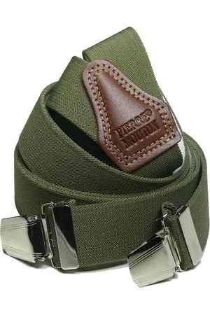 Pierre Mouton Sterke Bretel - Bretels - Volwassenen - Heren - - 140cm - 3 brede clips - XL - XXL