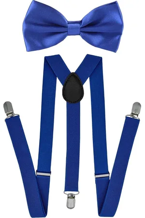 Fako Fashion Bretels Met Vlinderstrik - Vlinderdas - Strik - Effen - 100cm