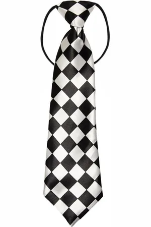 Fako Fashion Kinderstropdas - Kinder Stropdas - Jongens Stropdas - Das - Print - Elastiek