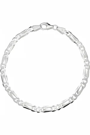 Glow Armband - zilver - valkenoog 4.3 mm - 22 cm