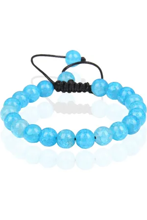 Memphis No.3 Dames Armband - 8mm Lake Blue