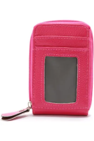 Merkloos Pasjeshouder roze rose - creditcardhouder - mapje voor pasjes - bankpashouder - visitekaartjes houder - card holder wallet - card protector - mannen en vrouwen