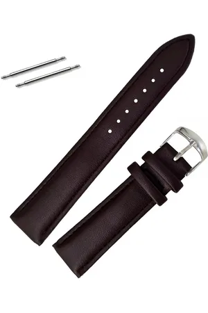 Fako Bijoux® Horlogebandje - Echt Leer - Super Soft - 18mm