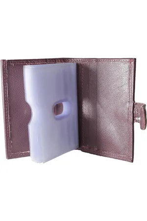 ARRIGO BELLO Creditcard Houder - Pasjeshouder Uitschuifbaar – Bordeaux Rood - Leer - RFID – Anti Skim - Muntgeld Ritsvak - Pasjeshouder Mannen