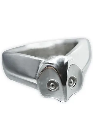 AuBor ®. Zilveren ring. De uil "Ukuli" 16mm
