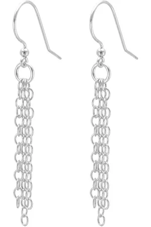 ARLIZI 1875 Oorbellen schakelketting oorhangers - sterling