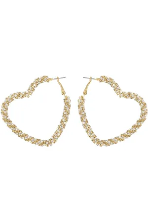 Margot Bardot Candy Heart Oorbellen - Gold