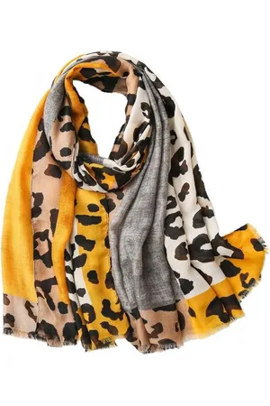 Amodi Sjaal Vrouwen - Luipaard Panter Print - Vrouwen - Modern - Casual - Dames Accessoires - Voorjaar - Najaar - Mode - Cadeau - - 90 x 175 cm