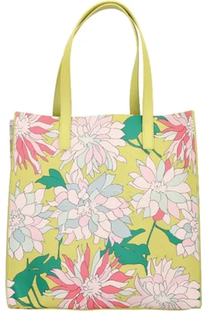 Ted Baker Grote Schoudertas / Crossbodytas Dames - Floricn - Gebloemd - Geel