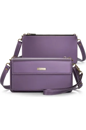 CaseMe Multifunctionele Mode Crossbody Smartphone Tas met Anti-RFID Kaarthouders _