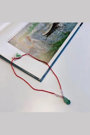 Fliex Chinese astrologie - ketting - Jade - konijn