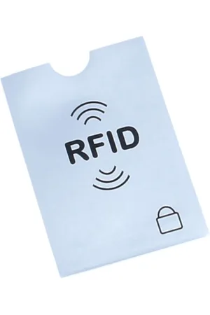 Merkloos Bankpas OV-ID kaart beschermer - RFID blocker - Paspoort - Creditcard - 2-Pack